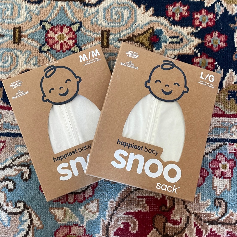 SNOO sleep sacks brand new